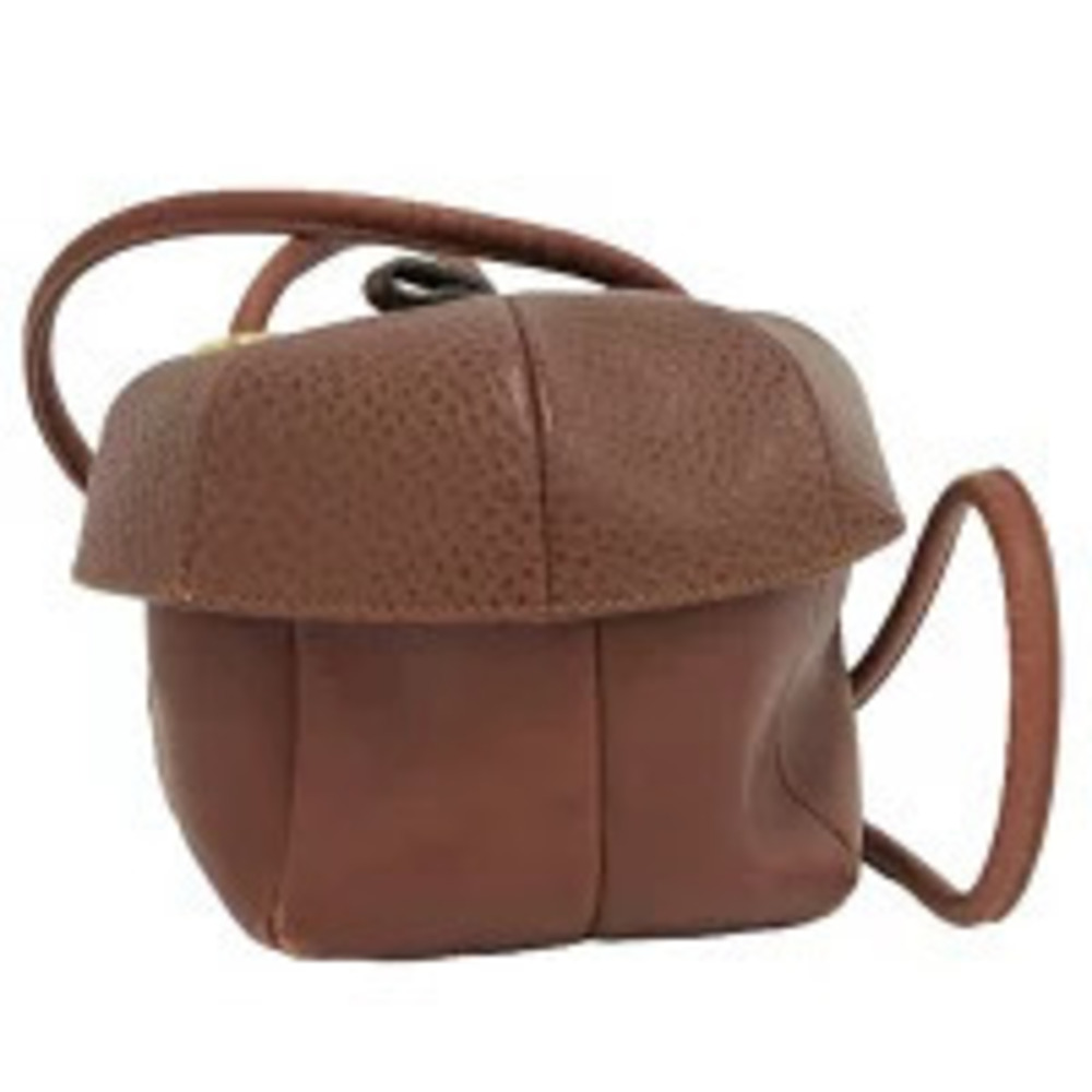 Salvatore Ferragamo Shoulder Bag Leather Brown